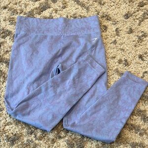 Gymshark Light blue/purple Leggings